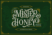 Mister Honey Typeface, a Serif Font by alit design (Thumbnail 1 of 15)
