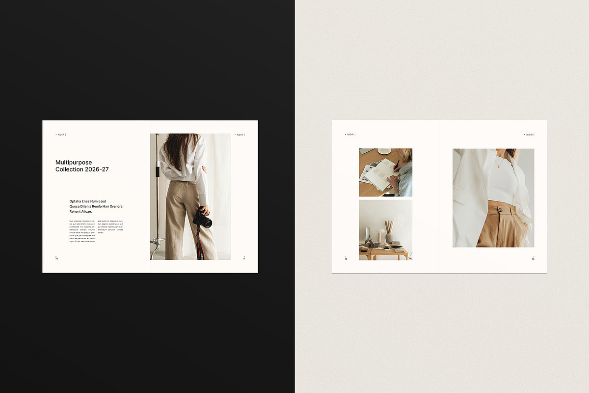 Fashion Lookbook Template