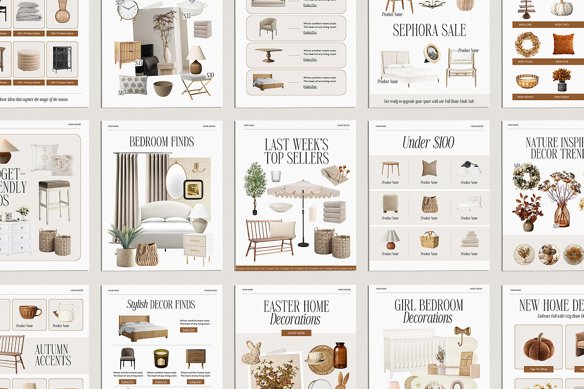 40 Editable LTK Canva Template, a Social Media Template by Amaré Creative (Photo 6 of 6)