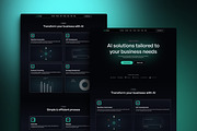 Automize - AI Agency Framer Template, a Landing Page Template by THdesign (Thumbnail 2 of 4)