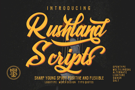 Rushland Script Spirit and Bold FONT