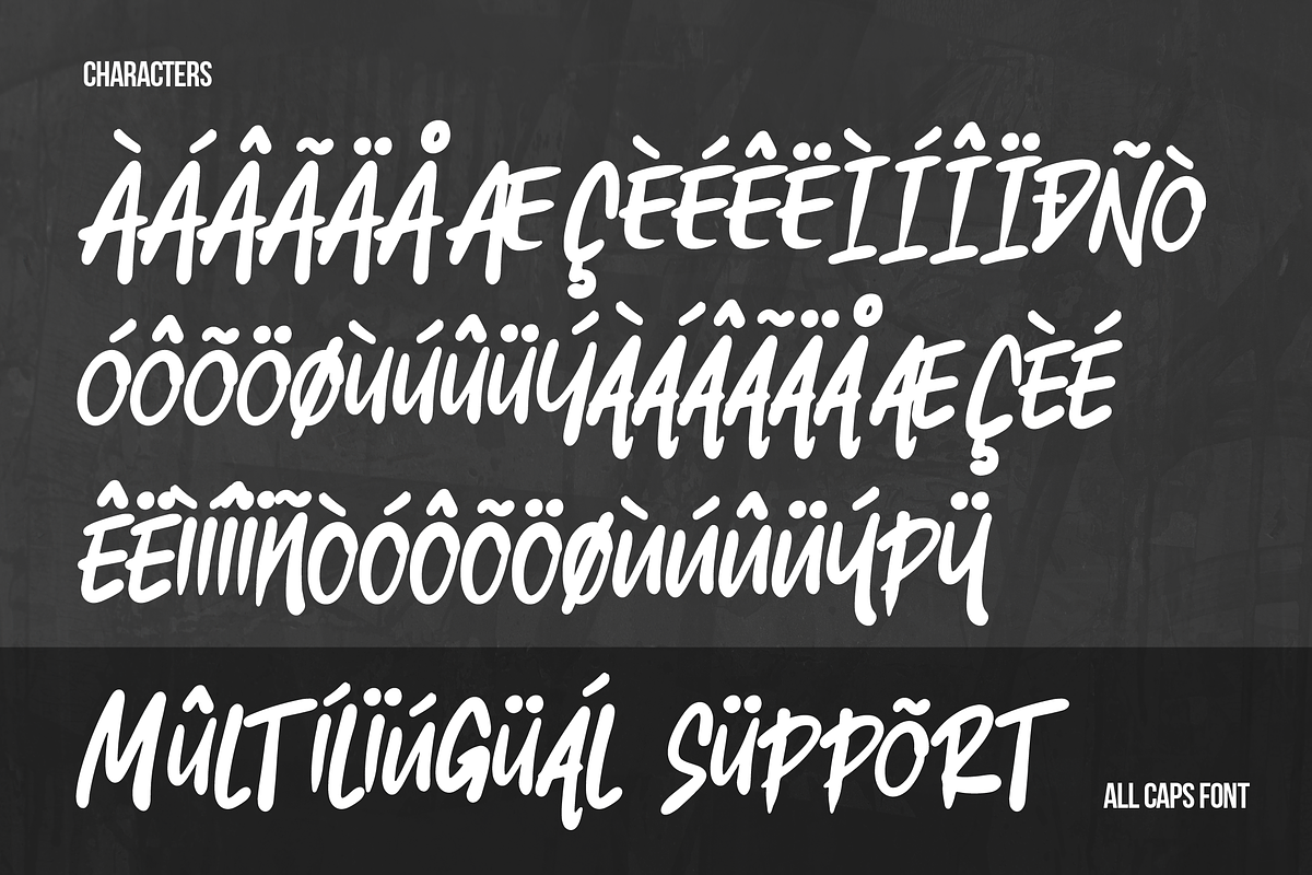 Days Artysian | Urban Graffiti Font, a Handwritten Font by Denustudios (Photo 14 of 15)