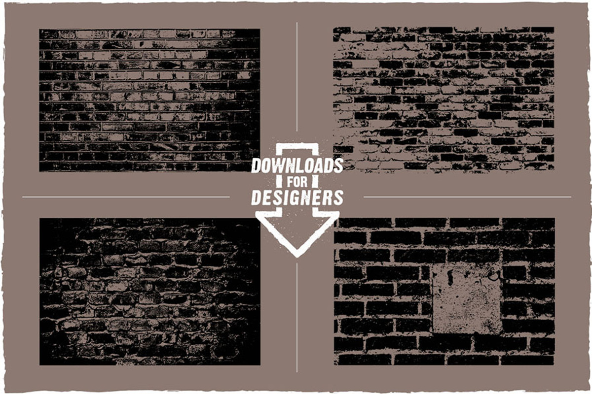 Wood, Brick & Concrete - Vector Pack, a Texture Graphic by Downloads for Designers (Photo 3 of 9)