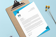 Creative Letterhead Word, a Stationery Template by ResumeDevisers (Thumbnail 2 of 9)