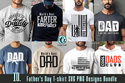 Father's Day T-shirt Designs Bundle, a Person Illustration by CrazyCraft (Thumbnail 1 of 4)