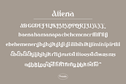 Attena _ modern serif typeface, a Serif Font by Penatic Studio (Thumbnail 9 of 10)