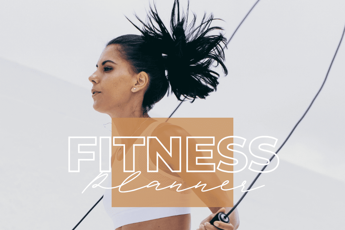 PLR Fitness Planner, a Stationery Template by Brand Your Biz Co. (Photo 2 of 8)
