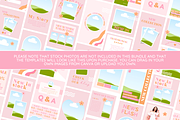 Peach Pink Instagram Templates, a Social Media Template by SunshineStudioBoutique (Thumbnail 4 of 12)