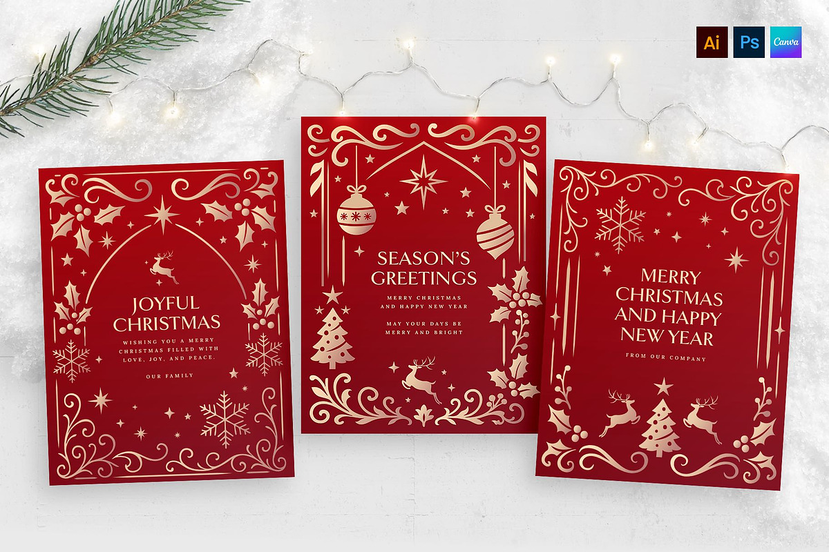 Christmas Flyer Template, a Flyer Template by BrandPacks (Photo 6 of 6)