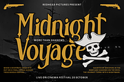 Black Crest Pirates Font, a Font by PutraCetol Studio (Thumbnail 2 of 5)