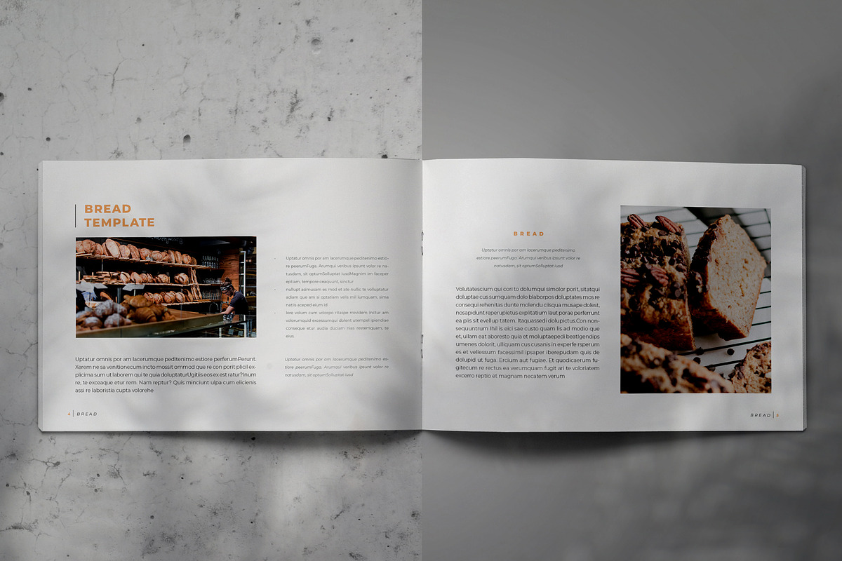 Bread - Indesign Brochure Lookbook, a Brochure Template by Indotitas (Photo 3 of 9)