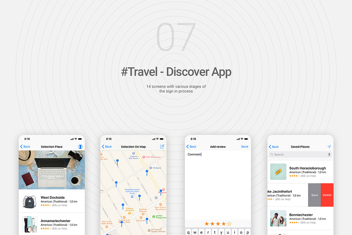 Prototype 86 Template UX/UI Kit, an UI Kit Template by App for Mobile & Website (Photo 13 of 13)