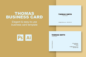 Thomas Business Card Templates