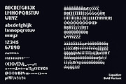Liquidize | Fluid + Dotted Typeface, a Sans Serif Font by wendyleftmealone (Thumbnail 5 of 9)