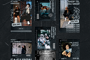 Fashion Instagram Template - Darkend, a Social Media Template by Gibcreat (Thumbnail 3 of 4)