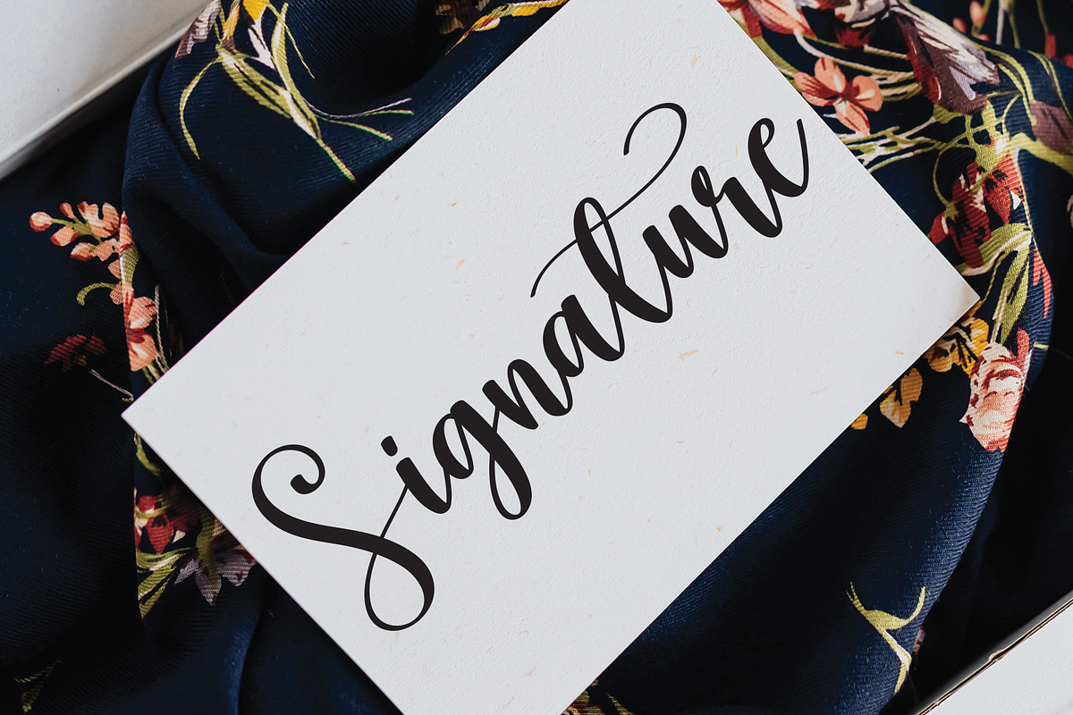 Family | Script Font, a Script Font by Scratchones (Photo 4 of 6)