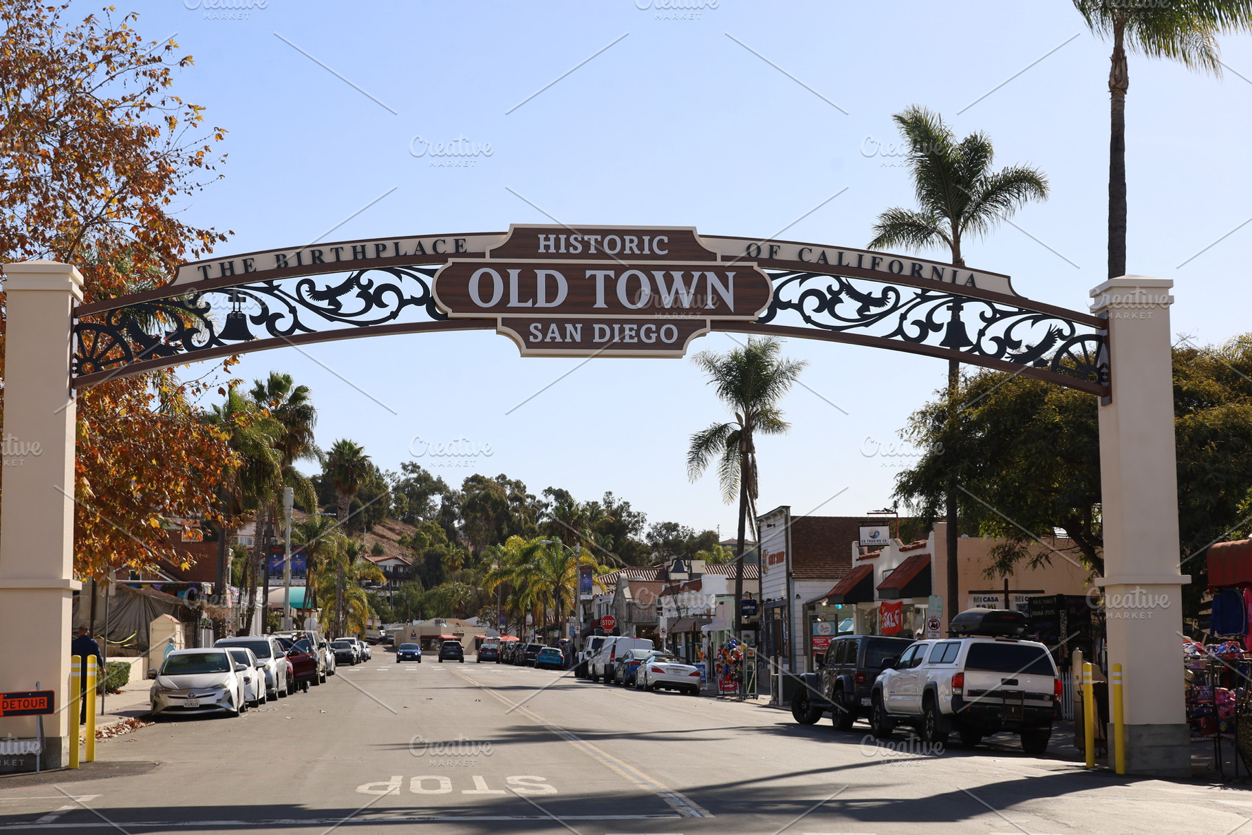 Banner of Old town San Diego, an Architecture Photo by uncreative