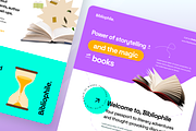 Book Club Email Newsletter, a Templates & Theme by SquidPixey (Thumbnail 4 of 6)