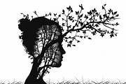Tree Woman Laser Cut Bundle, a Graphic by Creativeshirt (Thumbnail 11 of 11)