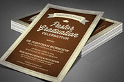 Pastor Graduation Celebration Flyer, a Flyer Template by loswl (Thumbnail 6 of 6)