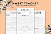 Habit Tracker 365 Days Kdp Interior, a Stationery Template by Hurairagraphics (Thumbnail 1 of 4)