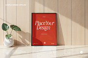Minimalist Black Frame Mockup Vol 1, a Household Mockup by DOBE Studio (Thumbnail 8 of 10)