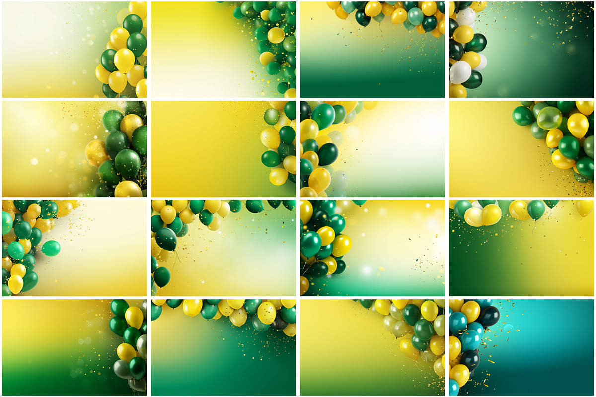 Balloons Border Background, a Background Graphic by Forhadx5 (Photo 9 of 9)