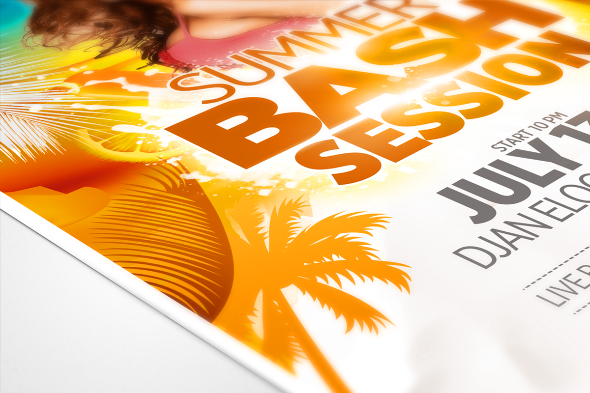 Summer Bash Session, a Flyer Template by aigenart (Photo 4 of 5)