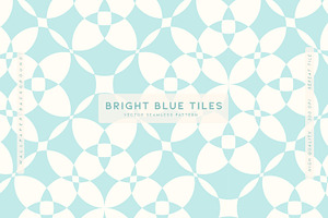 Bright Blue Tiles