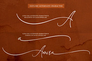 Sandrina- Elegant Script Font, a Script Font by Kotak Kuning Studio (Thumbnail 4 of 9)