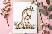 Whimsical Father's Day Animals PNG, an Illustration by SinaCreation (Thumbnail 4 of 9)