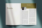 Novia Mini Magazine Mock-Up Kit, a Print Template by Eugene Tantsurin (Thumbnail 6 of 12)