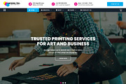Digital Printing Elementor Template, a WordPress Template by HasnainDEV (Thumbnail 2 of 6)