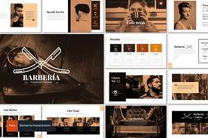 Barberia - Powerpoint Template