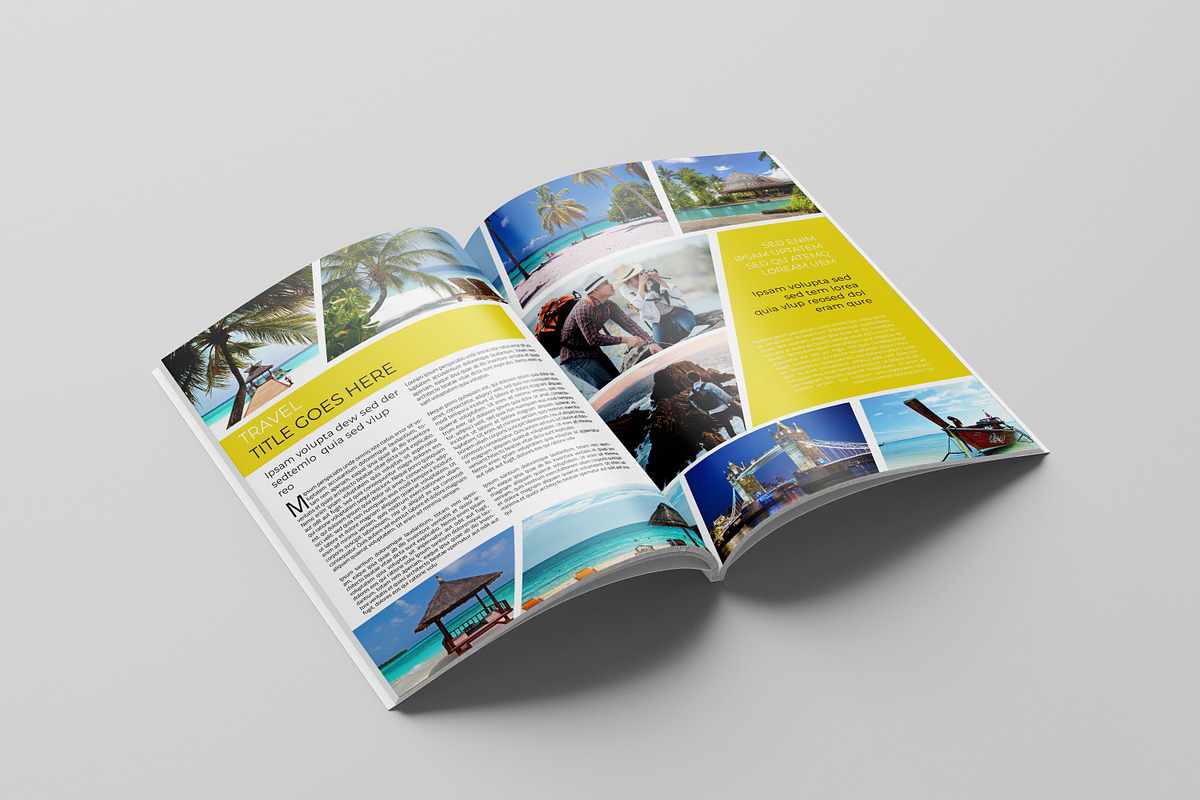 Multipurpose Magazine Template, a Magazine Template by retrographix (Photo 13 of 22)