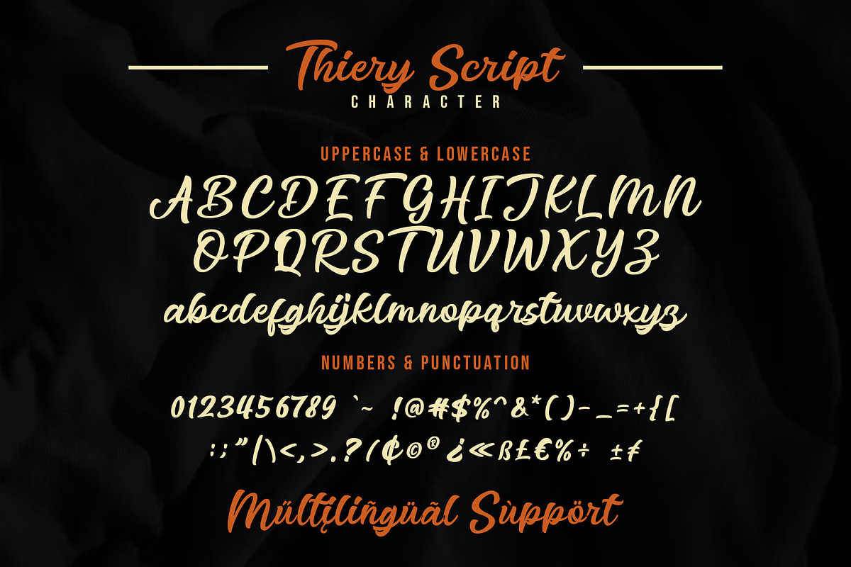 Thiery Script - Bold Font, a Script Font by Beautypes (Photo 6 of 8)