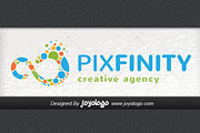 Pixel Dots Endless Infinity Logo, a Branding & Logo Template by joyologo (Thumbnail 3 of 5)