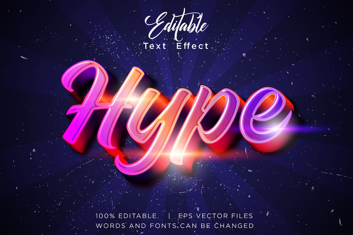 3d editable text effect bundle, a Plug-in Add-On by yokbisayok (Photo 15 of 32)