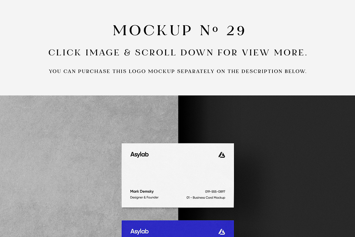 50 Logo Mockup Branding Bundle - V4, an Advertising Mockup by Asylab (Photo 34 of 56)