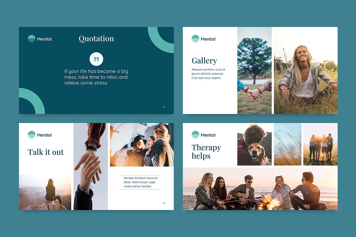 Presentation Mental Health, a Presentation Template by TemplatesNow! (Photo 9 of 14)