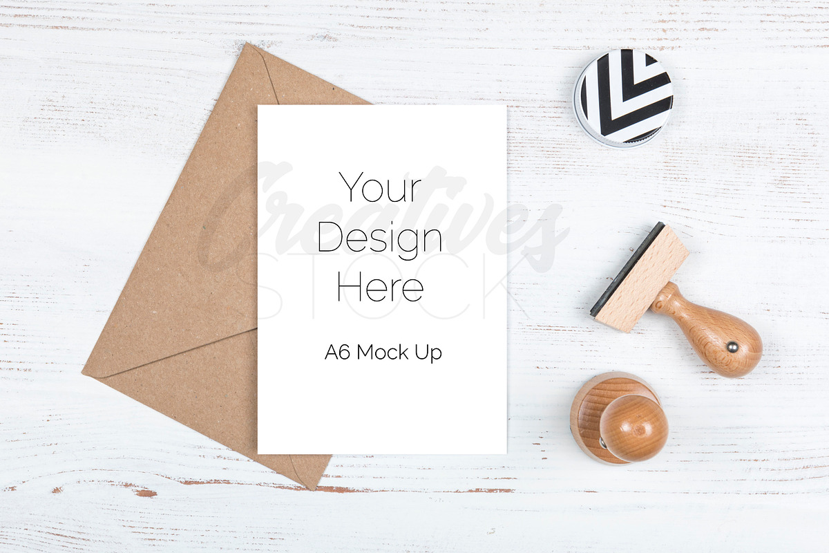 A6 Card Bundle - 8 JPEG/PSD, a Print Template by Creatives STOCK (Photo 3 of 9)