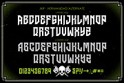 HERMANDAD, a Font by jakejarkor (Thumbnail 3 of 6)