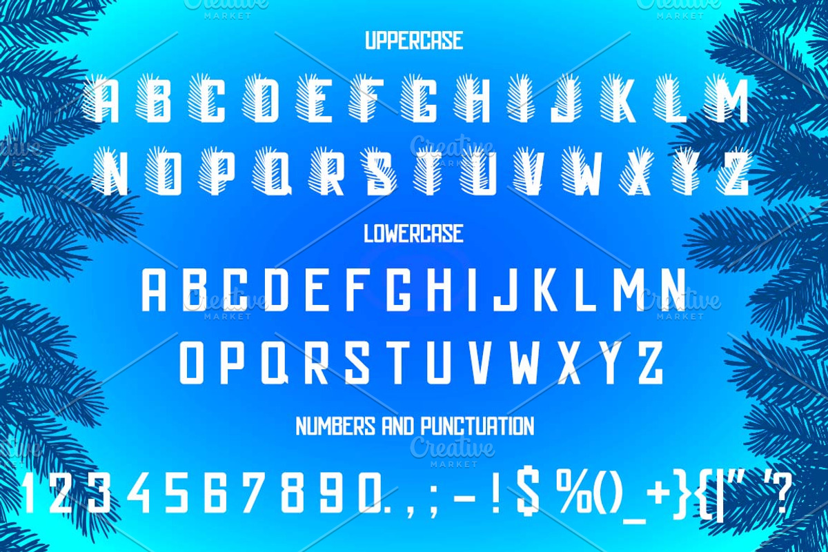 Fir Font preview 4