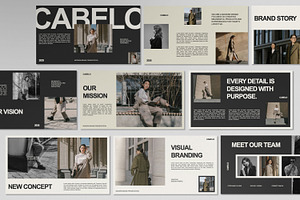 CABELO Modern Brand Powerpoint