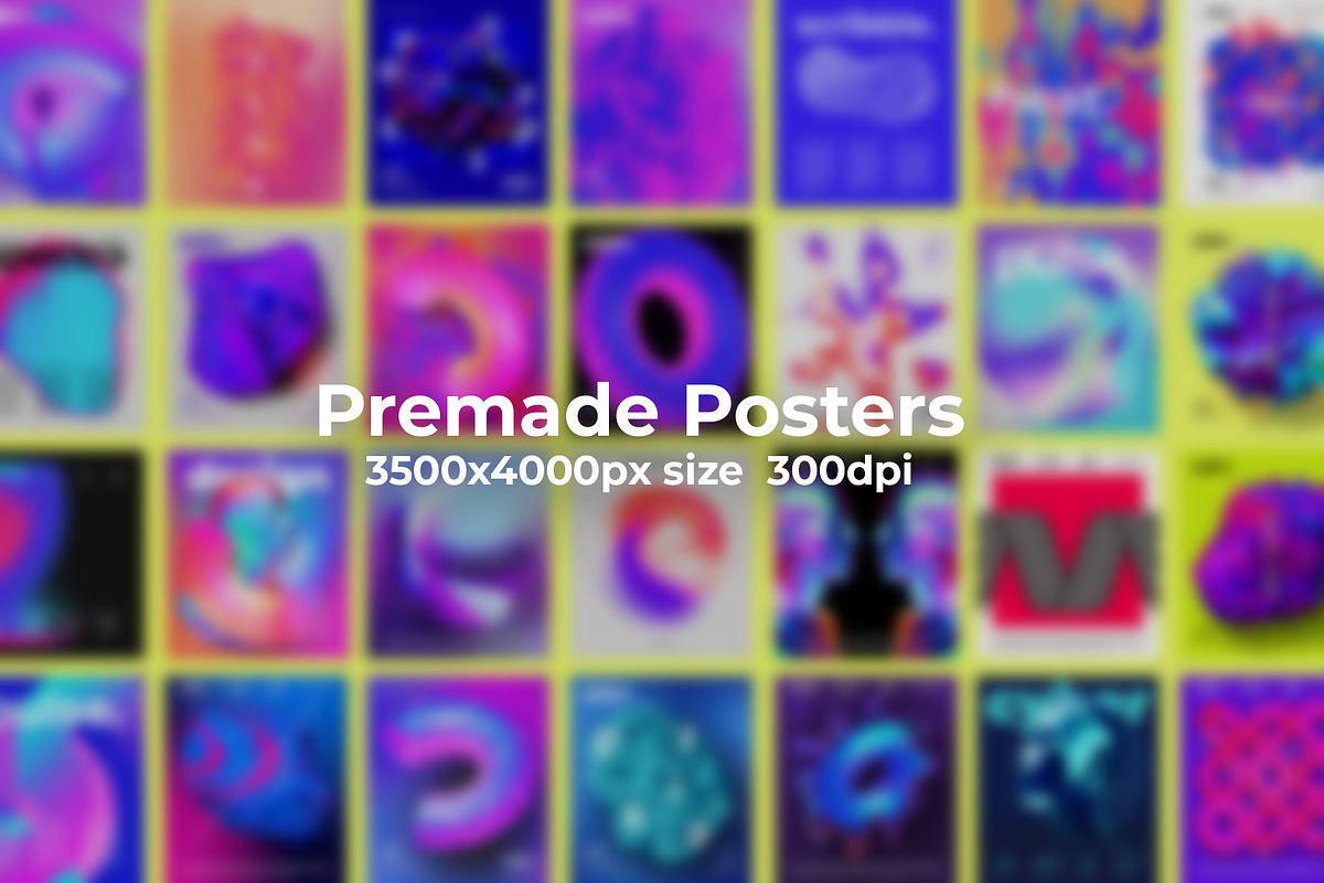 Pulse 287 PNG Elements + 30 Posters, an Object Graphic by Graphicdome (Photo 5 of 27)
