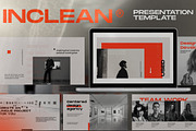 INCLEAN-Minimal Creative Powerpoint, a Presentation Template by Dirtytemp Studio (Thumbnail 1 of 9)