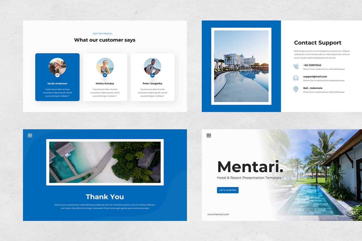Mentari Hotel & Resort Google Slide, a Presentation Template by Biwarastudio (Photo 5 of 5)