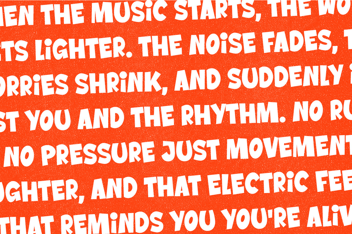 Monkey Dancing - Playful Fun Display, a Sans Serif Font by Afkari Studio (Photo 12 of 12)