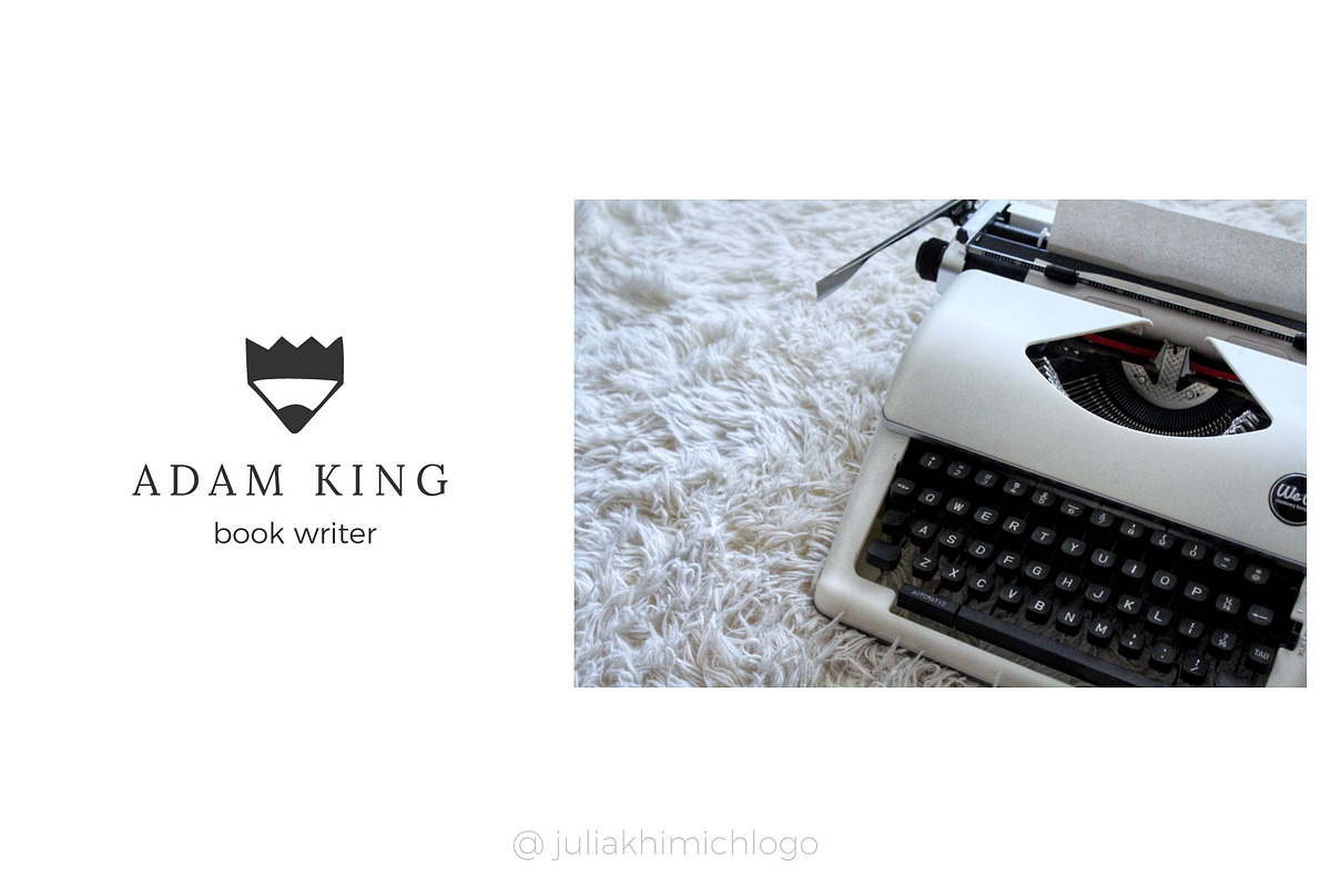 Logo Pack Volume 12. Writer, a Branding & Logo Template by Mint Air Studio (Photo 21 of 21)
