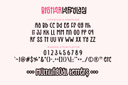 Brother Happyland - Fun Cute Font, a Sans Serif Font by Airotype (Thumbnail 9 of 11)